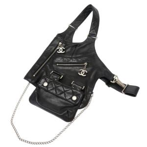 美品 シャネル ジャケットバッグ ラムスキン ...の詳細画像2