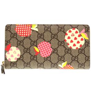 GUCCI（グッチ） フローラ 花柄 フラワーモチーフ 二つ折り札入れ