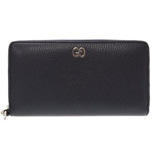 GUCCI ▽▽ グッチ ユニセックス 長財布 ラウンドファスナー GG