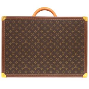 美品 ルイ ヴィトン ビステン55 モノグラム M21327 トランクケース バッグ LV 1857 LOUIS VUITTON メンズ