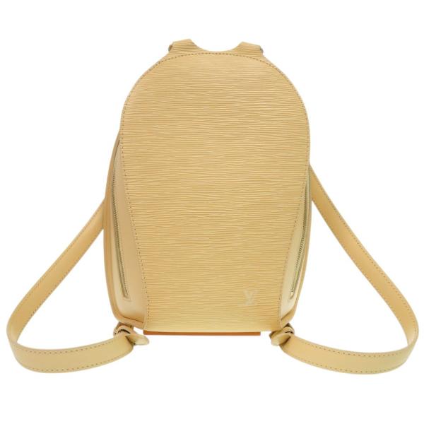 美品 ルイ ヴィトン エピ マビヨン M5223A リュック デイパック レザー ヴァニラ LV 1...