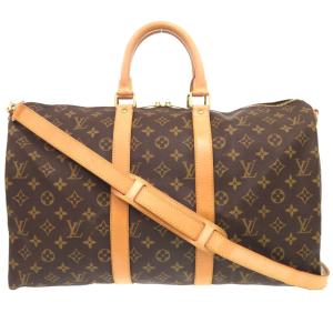 美品 ルイ ヴィトン キーポルバンドリエール45 モノグラム M41418 ボストンバッグ LV 0600 LOUIS VUITTON