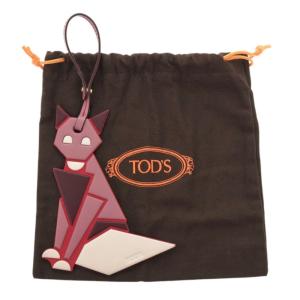 美品 トッズ バッグチャーム フォックス キー...の詳細画像1