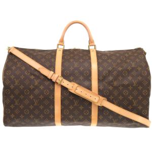 美品 ルイ ヴィトン キーポルバンドリエール60 モノグラム M41412 ボストンバッグ LV 0512 LOUIS VUITTON