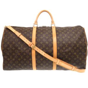 美品 ルイ ヴィトン キーポルバンドリエール60 モノグラム M41412 ボストンバッグ LV 0950 LOUIS VUITTON