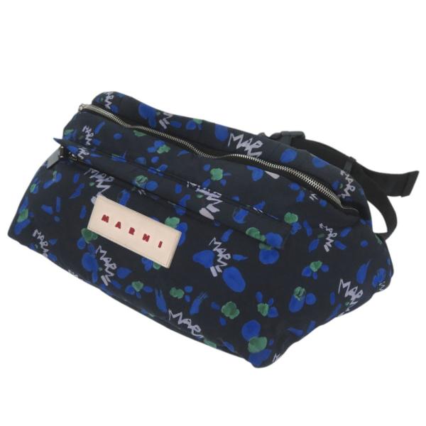 美品 マルニ パフ Puff ベルトバッグ クロスボディバッグ 斜め掛け MUMQ0021U1 P6...