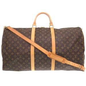 美品 ルイ ヴィトン キーポルバンドリエール60 モノグラム M41412 ボストンバッグ LV 1242 LOUIS VUITTON