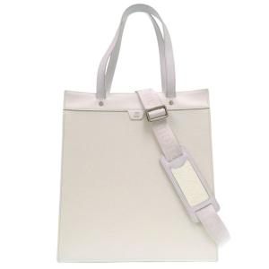 美品 クリスチャンルブタン RUISTOTE 2way トートバッグ CLロゴ RUISTOTE 1225141 カーフ BIANCO 0478 Christian Louboutin