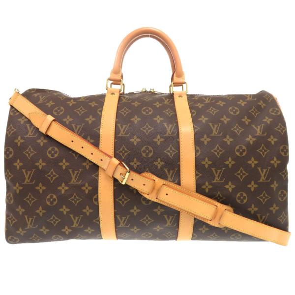 美品 ルイ ヴィトン キーポルバンドリエール50 モノグラム M41416 ボストンバッグ LV 0...