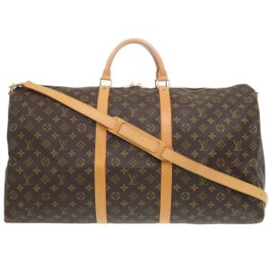 美品 ルイ ヴィトン キーポルバンドリエール60 モノグラム M41412 ボストンバッグ LV 0375 LOUIS VUITTON