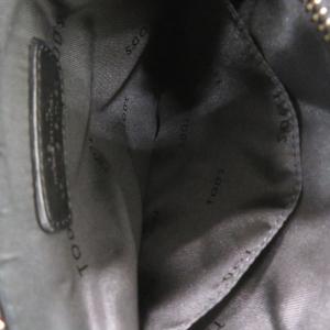 美品 トッズ ナイロン/レザー ブラック ショ...の詳細画像4