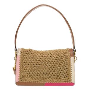 美品 トッズ Tタイムレス ラフィア レザー ...の詳細画像1