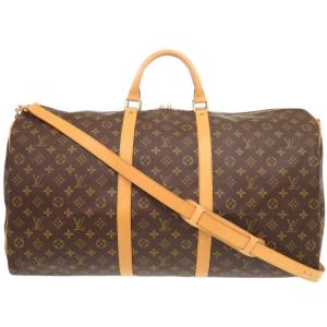 美品 ルイ ヴィトン キーポルバンドリエール60 モノグラム M41412 ボストンバッグ LV 1694 LOUIS VUITTON