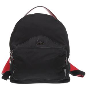クリスチャンルブタン バックルビ スモール スタッズ 1185168 ナイロン レザー ブラック リュック デイパック 黒 0524 Christian Louboutin