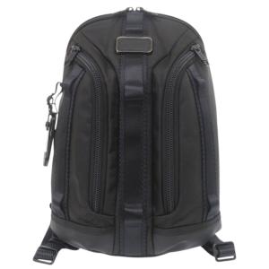 新品同様 トゥミ ナイト 2WAY ブラック スリングバッグ ボディバッグ リュックサック 黒 0712 TUMI メンズ