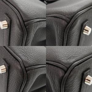未使用 エルメス バーキン25 トゴ ブラック...の詳細画像4