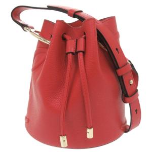 新品同様 クリスチャンルブタン BY MY SIDE バイマイサイド バケットバッグ レザー レッド ショルダーバッグ 赤 1424 Christian Louboutin