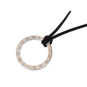 BVLGARI（ブルガリ） キーリング ネックレス 革紐付 ブルガリブルガリ
