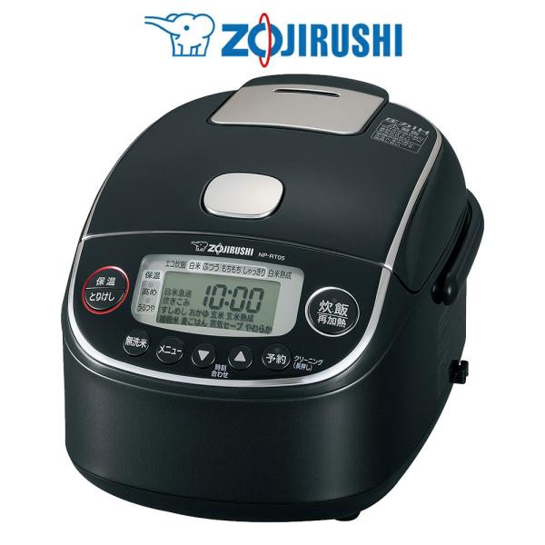 象印 ZOJIRUSHI　小容量圧力IH炊飯ジャー 極め炊き 3合 ブラック　NP-RT05-BA