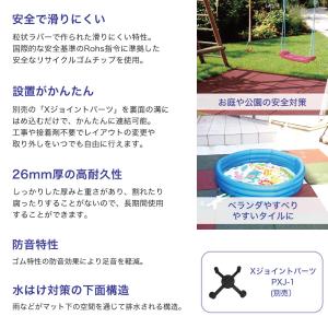 セーフティージョイントラバーマット 4枚セット...の詳細画像1