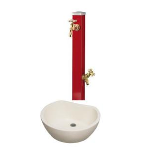 立水栓スプレ蛇口2個付きビーンズパンセット ユニソン