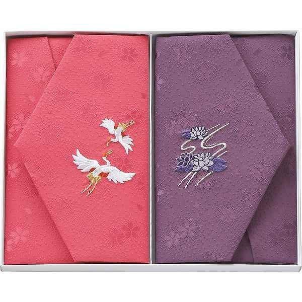 桜綸子 金封ふくさ慶弔セット   758 化粧箱なし （追跡可能メール便 送料無料） (me6)