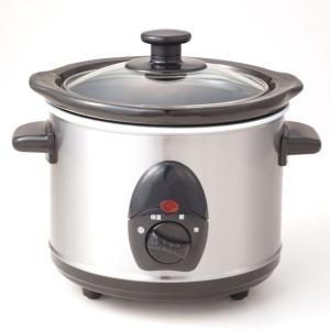 マリン商事 スロークッカー KI-20015 煮込み調理 電気式 鍋 クッカー 煮込み 簡単 送料無料 (sa)｜らいふ堂