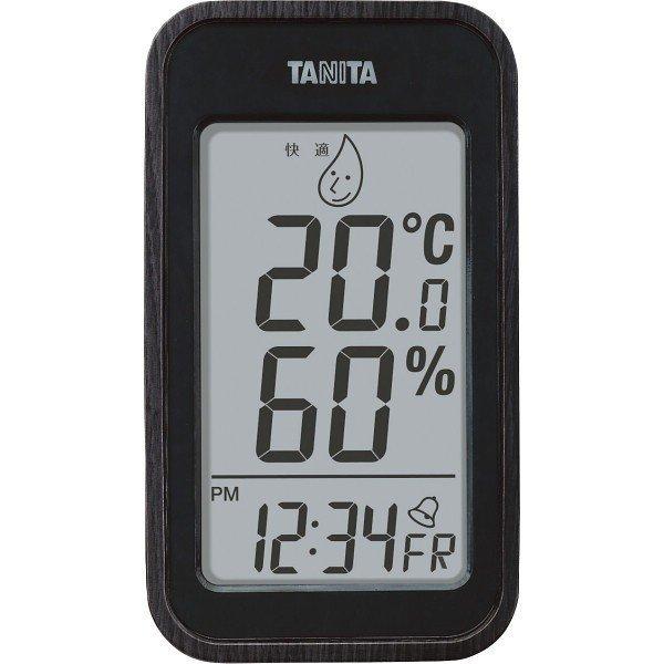 タニタ　デジタル温湿度計 ブラック  TT-572-BK 送料無料
