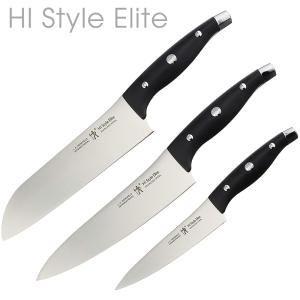 ヘンケルス HI Style Elite 3本セット　三徳包丁刃渡りペティナイフ HENCKELS（ヘンケルス） HI スタイルエリート ベーシック3本セット