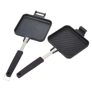 イワタニ ホットサンドグリル CB-P-HSG カセットこんろ用 セパレート式 ミニフライパン Iwatani 岩谷産業 送料無料 (sa)