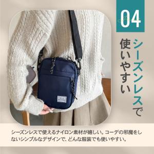 サコッシュ 小さめ レディース メンズ ショル...の詳細画像3