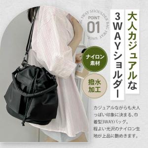 ショルダーバッグ ハンドバッグ レディース 斜...の詳細画像2