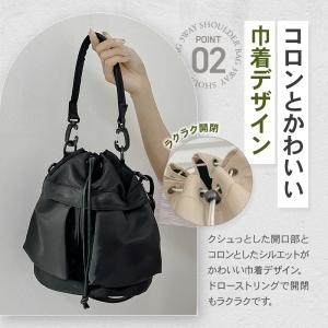 ショルダーバッグ ハンドバッグ レディース 斜...の詳細画像3