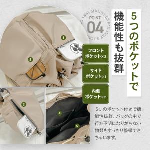 ショルダーバッグ ハンドバッグ レディース 斜...の詳細画像5