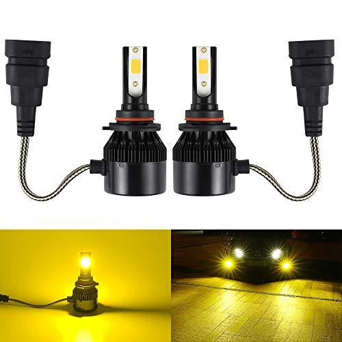 【12V 車用】HB4 9006（イエロー）2個入 LEDフォグランプ HB4 9006 3600L...