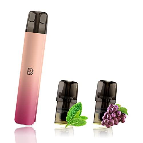 【互換品】ピンク  YOOZ互換ZERO 2スターターキット yoozmini メンソール ぶどう ...