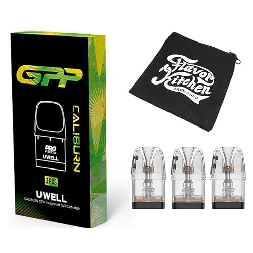 0.6Ω ユーウェル CALIBURN GPP Cartridge（3個入り）FlavorKitch...