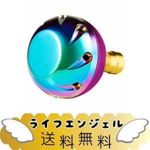 30mm マルチカラー ピシファン（Piscifun）パワーハンドルノブ 7色入 シマノ(Shimano)Aタイプ専用 ダイワ(Daiwa) Sタイプ