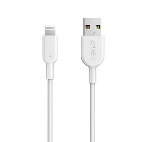 ホワイト 0.9m Anker iPhone充電ケーブル PowerLine II ライトニングケー...