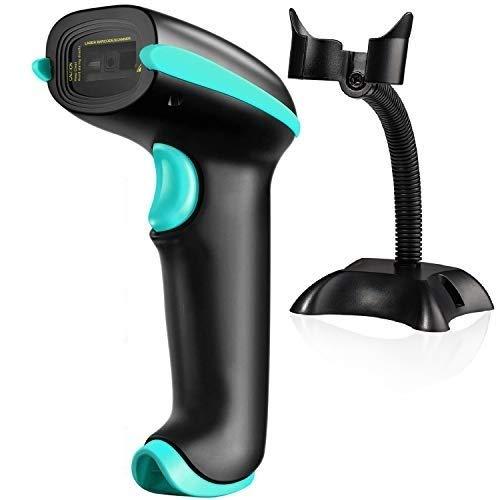 Tera ワイヤレス バーコードスキャナー CMOSセンサー搭載 走査速度500スキャン/秒 1D ...