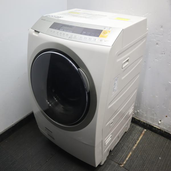 ドラム式洗濯乾燥機 SHARP シャープ ?ES-ZP1-NL 洗濯10kg 10キロ 乾燥6kg ...