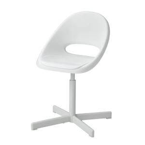 IKEA 2脚 LOBERGET ローベルゲット 回転チェア 旧型 イケア（IKEA） SIBBEN スィッベン 子ども用デスクチェア ホワイト