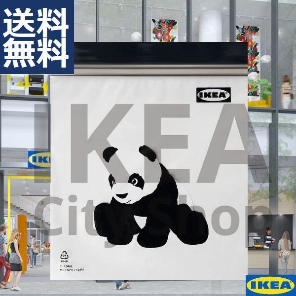 IKEA イケア フリーザーバッグ ISTAD イースタード x10枚 パンダ 1L ストックバッグ...