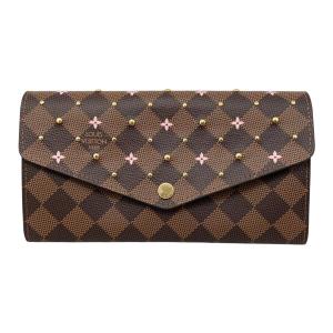 ルイヴィトン N63209 長財布 エベヌ  LOUIS VUITTON ポルトフォイユ・サラ   ダミエ LOUIS VUITTON（ルイ・ヴィトン） 2つ折り長財布 ポルトフォイユ・サラ