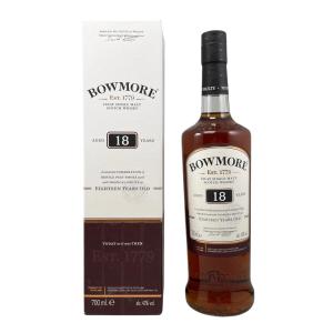 未開栓 ボウモア 18年 スコッチ ウイスキー 700ml 43％ BOWMORE AGED18YEARS SCOTCH WHISKY