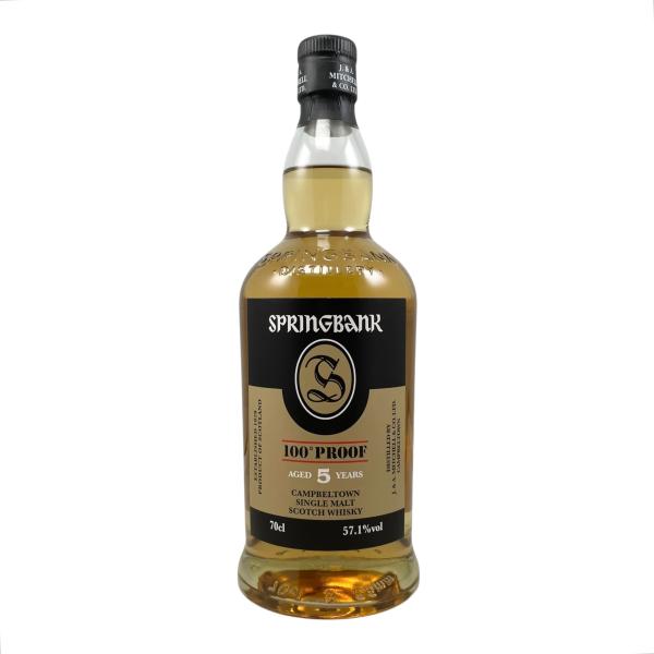 未開栓 スプリングバンク 5年 100プルーフ スコッチ ウイスキー 700ml 57.1% SPR...