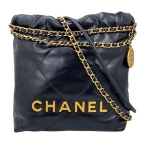 CHANEL 新品 未使用 シャネル シャネル22 チェーンショルダーバッグ S