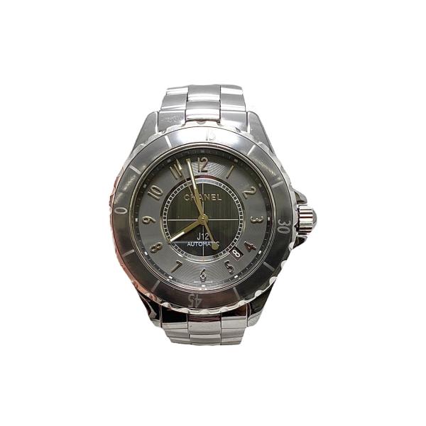 シャネル 腕時計 クロマティック J12 H2934 自動巻き グレー シルバー CHANEL