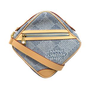 【最高級】LOUIS VUITTON【N40547 ダミエ ポップ チェス メッセンジャー】 ブルー ショルダー バッグ ルイヴィトン 26010026 送料込*ルイヴィトン*ダミエポップチェスメッセンジャー (Louis