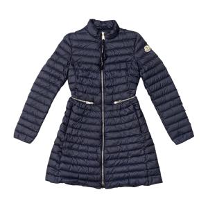 MONCLER 美品/ モンクレール AMARANTE 裾フリル フード付 ダウンベスト